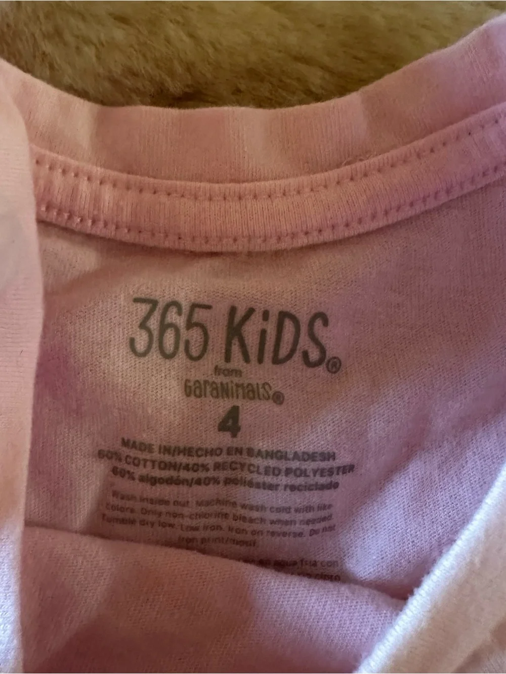 Granimals Girls (size 4) Matching Flamingo Set